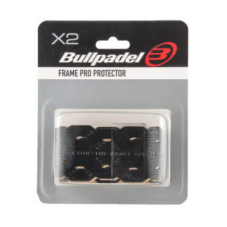 BLISTER (2UDS) PROTETTORE BULLPADEL FRAME PRO NERO